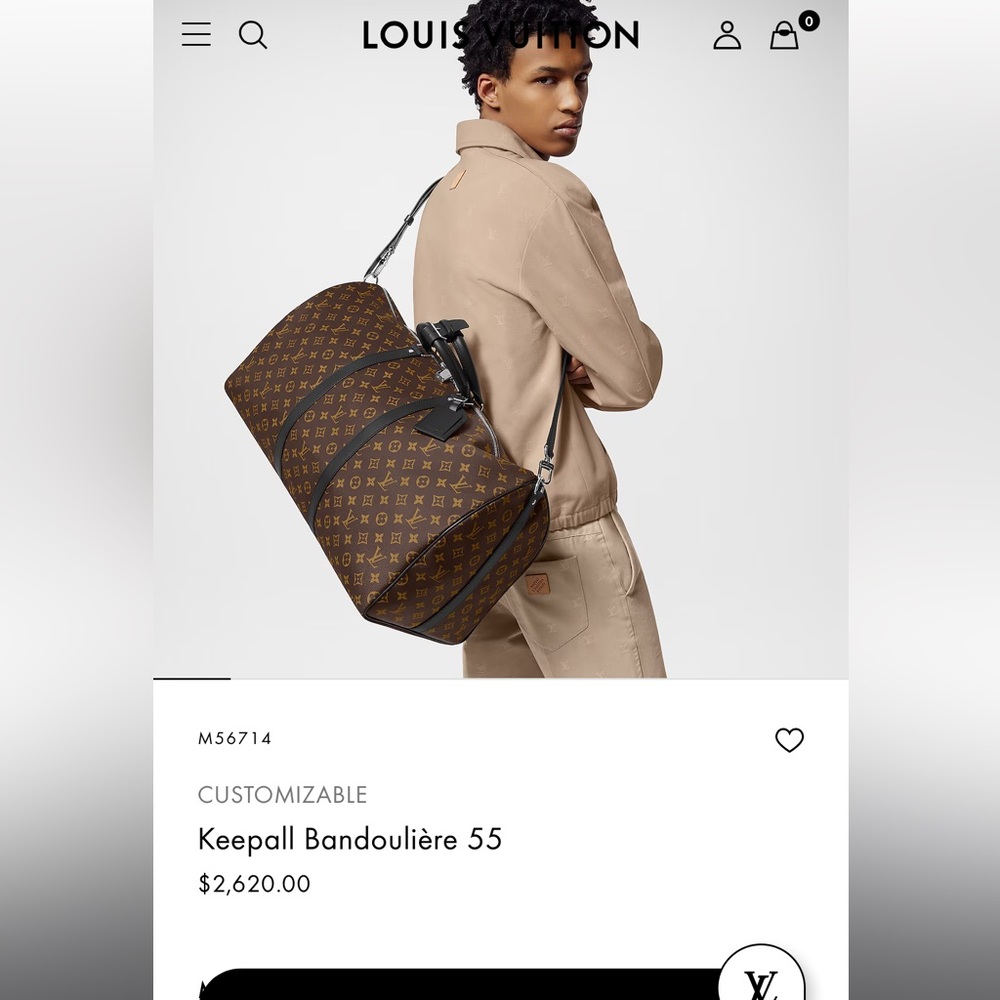 Louis Vuitton Keepball 55